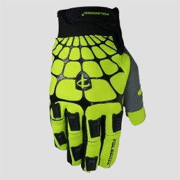 POLEDNIK RĘKAWICE CROSS MODEL WEB MX BLACK/ŻÓŁTY FLUO S