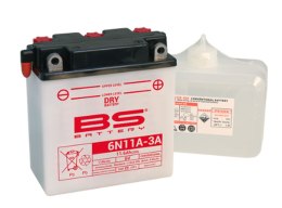 BS AKUMULATOR 6N11A-3A 6V 11AH OBSŁUGOWY - ELEKTROLIT OSOBNO UE2019/1148