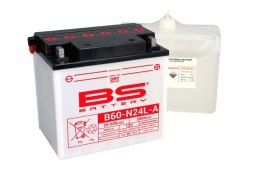 BS AKUMULATOR B60-N24L-A Y60-N24L-A 12V 28AH 184X124X175 OBSŁUGOWY -ELEKTRO