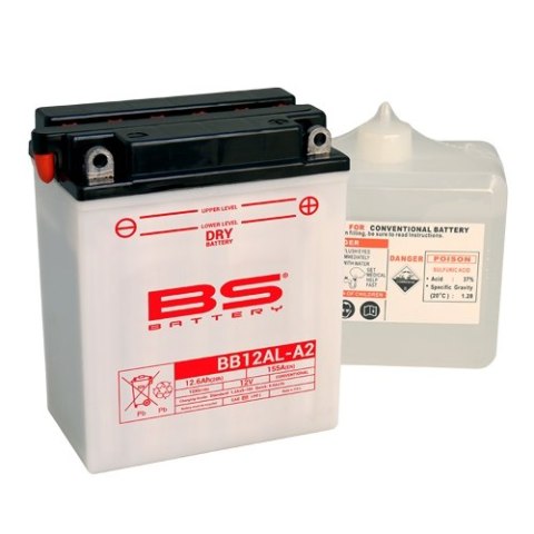 BS AKUMULATOR BB12AL-A2 12V 12AH 135X81X161
