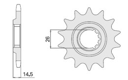 CHT ZĘBATKA PRZEDNIA 335 15 HONDA CBX 1000 Z 79-80 SC03 335-15 JTF335.15