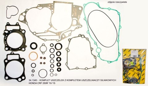 PROX KOMPLET USZCZELEK HONDA CRF 250R 10-17 PROX KOMPLET USZCZELEK HONDA CRF 250R 10-17