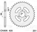S ZĘBATKA TYŁ APRILIA RX50 98-05, SM50 03-06 JTR24.50 -