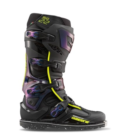 GAERNE BUTY CROSS/ENDURO MODEL SG-22 CHAMELEON KOLOR CZARNY/ŻÓŁTY/KAMELEON ROZMIAR 45