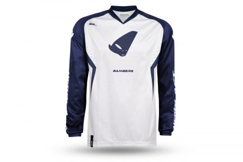 UFO KOSZULKA BAMBERG JERSEY CROSS KOLOR BIAŁY/NIEBIESKI ROZMIAR M - KOLEKCJA 2024