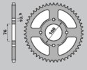 CHT ZĘBATKA TYŁ 4301 43 430143 SUZUKI LT-E LTE 250/300/500 82-87, LTR LT-R