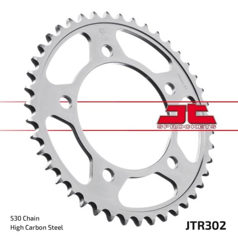 JT ZĘBATKA TYLNA 408 43 HONDA CBR 600F 91-96 JT ZĘBATKA TYLNA 408 43 HONDA CBR 600F 91-96