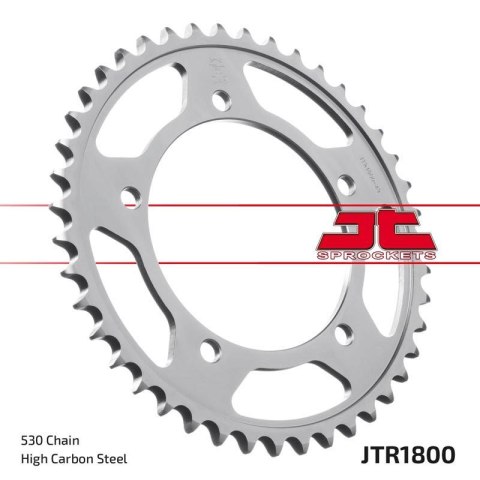 JT ZĘBATKA TYLNA 4409 43 SUZUKI GSXR 1300 JT ZĘBATKA TYLNA 4409 43 SUZUKI GSXR 1300