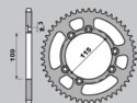 CHT ZĘBATKA TYŁ ALU T7075 ERGAL 4423 50 BETA 50RR, SUPERMOTARD, FANTIC CABA