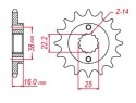 GROSSKOPF ZĘBATKA PRZEDNIA 490 14 DUCATI MONSTER 6
