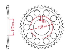 GROSSKOPF ZĘBATKA TYLNA 48 YAMAHA R6 99-02 530