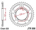 JT ZĘBATKA TYLNA 4508 41 KTM 950/990/1190 RC8 /DUKE/ SUPERMOTO BLACK