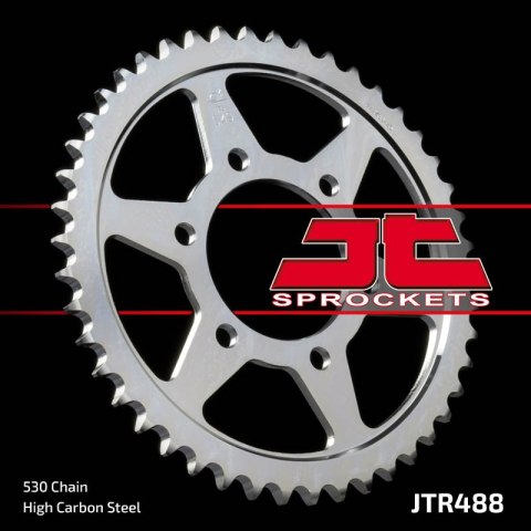 JT ZĘBATKA TYLNA 488 40 KAWASAKI KZ 650 SR 77-80, Z 500B3 81, Z 400F 8385
