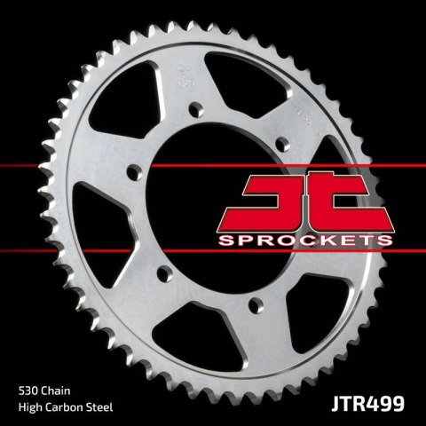 JT ZĘBATKA TYLNA 498 45 KAWASAKI ZZR 600 90-92