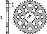 PBR ZĘBATKA TYŁ 4569 45 C45 YAMAHA 250 TRICKER 06-08, XG ŁAŃC. 428 JTR-BRAK PBR ZĘBATKA TYŁ 4569 45 C45 YAMAHA 250 TRICKER 06-08, XG ŁAŃC. 428 JTR-BRAK