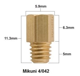 PROX DYSZA GŁÓWNA MIKUNI TYP 4/042 ŚREDNICA #270 ( 1 SZT. )