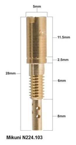 PROX DYSZA WOLNYCH OBROTÓW MIKUNI N224.103 ŚR.17 5