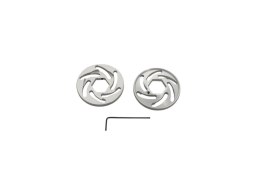 ZIPSER POKRĘTŁA REGULACJI SPRĘŻYN PRZEDNIEGO ZAWIESZENIA 17MM SILVER