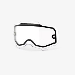100 PROCENT ARMEGA ARMATIC REPLACEMENT DUAL PANE VENTED CLEAR LENS-SZYBA SZYBKA PODWÓJNA WENTYLOWANA DO GOGLI