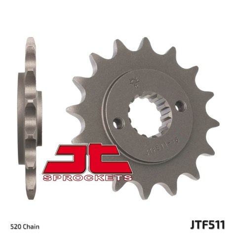 JT ZĘBATKA PRZEDNIA 511 15 KAWASAKI KLR 650 90-14 JT ZĘBATKA PRZEDNIA 511 15 KAWASAKI KLR 650 90-14