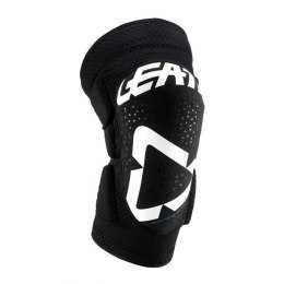 LEATT NAKOLANNIKI 3DF 5.0 KNEE GUARD WHITE/BLACK WHITE/BLACK S/M