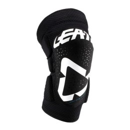 LEATT NAKOLANNIKI 3DF 5.0 KNEE GUARD WHITE/BLACK WHITE/BLACK S/M