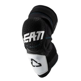 LEATT NAKOLANNIKI 3DF HYBRID KNEE GUARD KNEE GUARD WHITE/BLACK/WHITE S/M