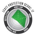 LEATT NAKOLANNIKI 3DF HYBRID KNEE GUARD / XXL