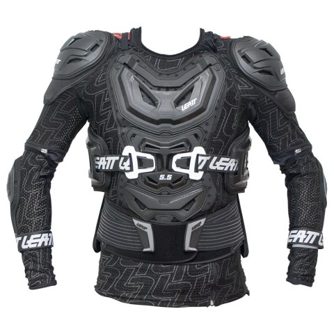 LEATT OCHRANIACZ CIAŁA BODY PROTECTOR 5.5 BLACK ROZMIAR S/M 160-172 CM LEATT OCHRANIACZ CIAŁA BODY PROTECTOR 5.5 BLACK ROZMIAR S/M 160-172 CM