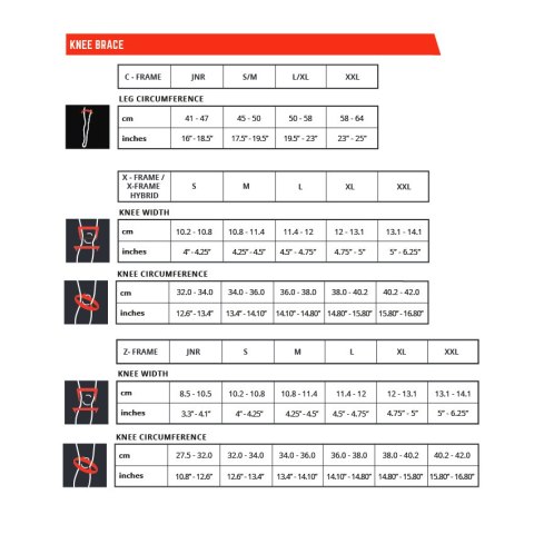 LEATT ORTEZY OCHRANIACZE STAWU KOLANOWEGO X-FRAME KNEE BRACE PARA ROZMIAR L