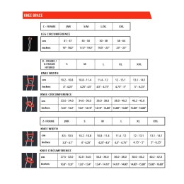LEATT ORTEZY OCHRANIACZE STAWU KOLANOWEGO X-FRAME KNEE BRACE PARA ROZMIAR M