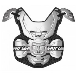 LEATT OSŁONA KLATKI PIERSIOWEJ CHEST PROTECTOR 5.5 PRO JUNIOR WHITE/BLACK