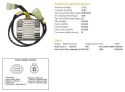 DZE REGULATOR NAPIĘCIA ARCTIC CAT 650 04-06