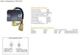 DZE REGULATOR NAPIĘCIA KAWASAKI ZX9R 00-03