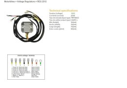 DZE REGULATOR NAPIĘCIA MOTO GUZZI 75-95