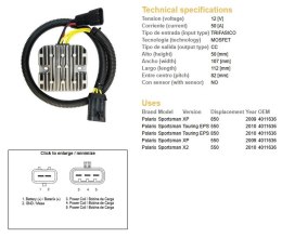 DZE REGULATOR NAPIĘCIA POLARIS SPORTSMAN 850 09-10