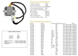 DZE REGULATOR NAPIĘCIA TRIUMPH T1300535 ESR535