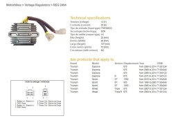 DZE REGULATOR NAPIĘCIA TRIUMPH T1304040