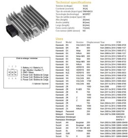 DZE REGULATOR NAPIĘCIA YAMAHA T-MAX 500