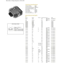 DZE REGULATOR NAPIĘCIA YAMAHA TDM850 96-01