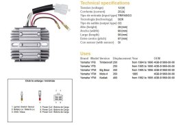 DZE REGULATOR NAPIĘCIA YAMAHA YFM 400 92-95