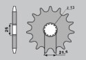 CHT ZĘBATKA PRZEDNIA 564 17 SUZUKI GSXR 750 04-15
