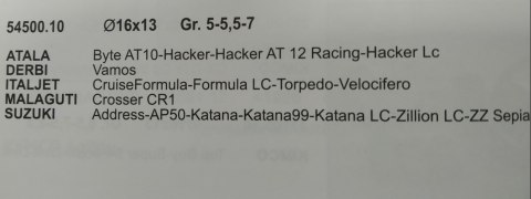 PARMAKIT WARIATOR KPL ATALA, DERBI, ITALJET, MALAGUTI, ROLKI 5GR/5.5GR/7 GR PARMAKIT WARIATOR KPL ATALA, DERBI, ITALJET, MALAGUTI, ROLKI 5GR/5.5GR/7 GR