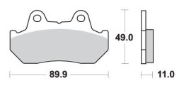 SBS KLOCKI HAMULCOWE KH69 3 CERAMIC 92