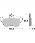 SBS KLOCKI HAMULCOWE KH407 KH246 STREET EXCEL SINTER ZŁOTY BMW K1200 R850 1100 1150 1200 PRZÓD