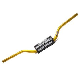 RENTHAL KIEROWNICA 1,1/8 CALA 28,6 MM MX FATBAR HANDLEBAR GOLD HONDA CR/CRF