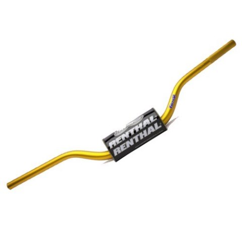 RENTHAL KIEROWNICA 1,1/8 CALA 28,6 MM MX FATBAR HANDLEBAR GOLD HONDA CR/CRF