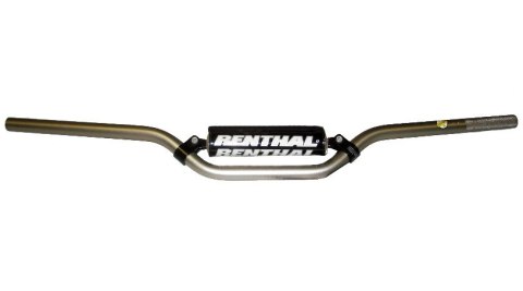 RENTHAL KIEROWNICA 7/8 CALA 22 MM TRIAL 5,5 HANDLEBAR SILVER SILVER Z GĄBKĄ