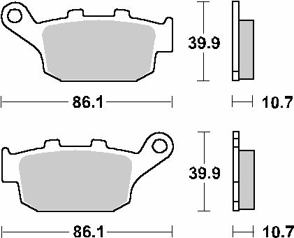 SBS KLOCKI HAMULCOWE KH140 CERAMIC 99