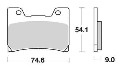 SBS KLOCKI HAMULCOWE KH160 EXCEL ZŁOTY
